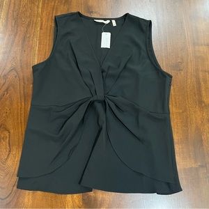 Soft Surroundings Twist Front Top Size Large